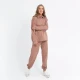 Костюм женский (джемпер, брюки) MINAKU: Casual Collection цвет бежевый