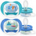 Пустышка ultra air Lime, Be happy/Кораблик, 6-18 мес, 2 шт, для мальчиков Philips SCF080/15