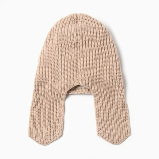 Шапка-ушанка MINAKU, р-р 56-58, цвет кремовый