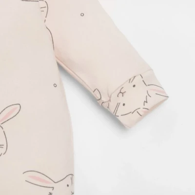 Комбинезон Крошка Я «Зайчик», цвет бежевый