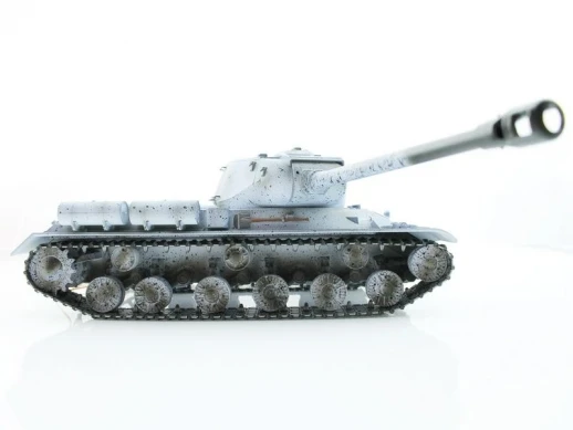 Р/У танк Taigen 1/16 ИС-2 модель 1944, СССР, зимний, 2.4G, деревянная коробка