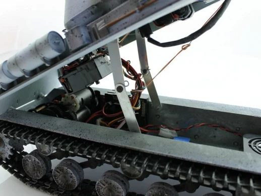 Р/У танк Taigen 1/16 ИС-2 модель 1944, СССР, зимний, 2.4G, деревянная коробка