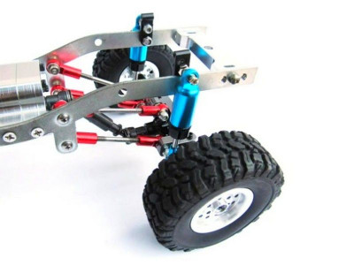 Амортизаторы WPL металлические, с удлинителями и крепежом (4 шт) для C14, C24