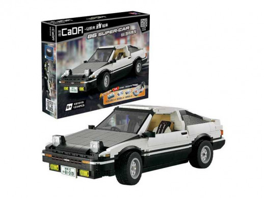 Конструктор CADA Toyota Corolla AE86 (1234 детали)