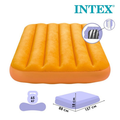 Матрас надувной, детский, 88 х 157 х 18 см, от 3-10 лет, цвет МИКС, 66803NP INTEX