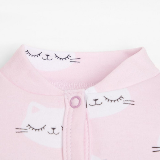 Комбинезон Крошка Я «Киса», цвет розовый