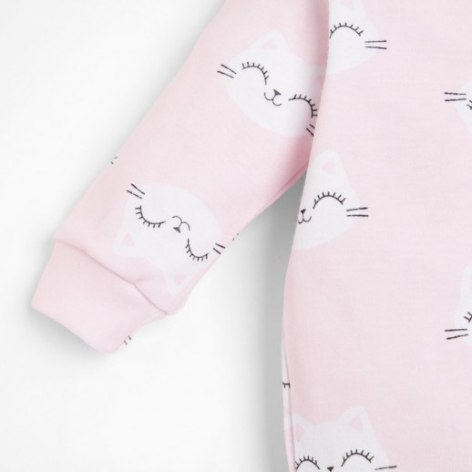 Комбинезон Крошка Я «Киса», цвет розовый