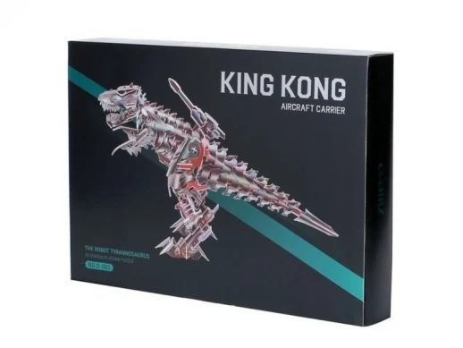3D пазлы из пенокартона РОБОТ ТИРАНОЗАВР (171 деталь)
