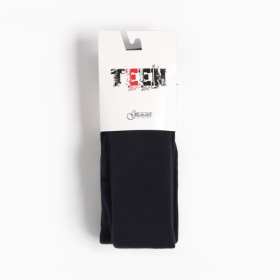 Колготки детские махровые цвет тёмно-синий