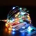Гирлянда Гирлянда 20LED CR2032, 1 режим, 2 м, медь, разноцветная