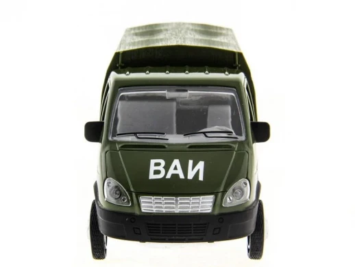 Машина "АВТОПАНОРАМА" "ГАЗель" (ВАИ) 1/28, в/к 24*14*12 см