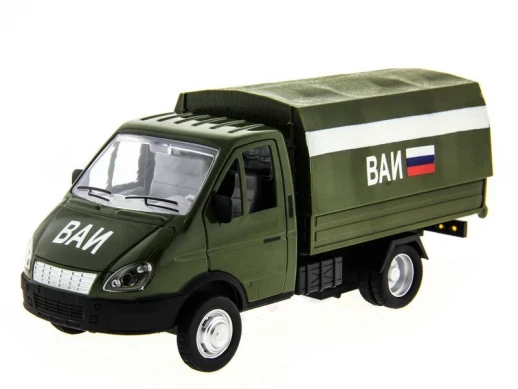 Машина "АВТОПАНОРАМА" "ГАЗель" (ВАИ) 1/28, в/к 24*14*12 см