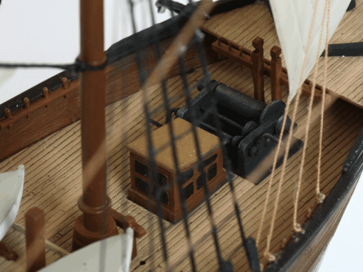 Сборная модель ZVEZDA Бригантина, подарочный набор, 1/100