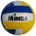 Мяч волейбольный MINSA, размер 5, 270 г,18 панелей, машинная сшивка