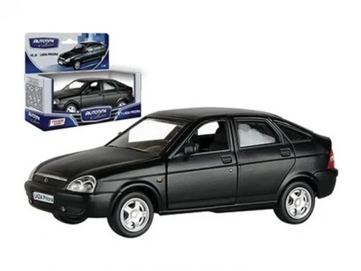 Машина Autotime "LADA PRIORA" Черная акула 1:36