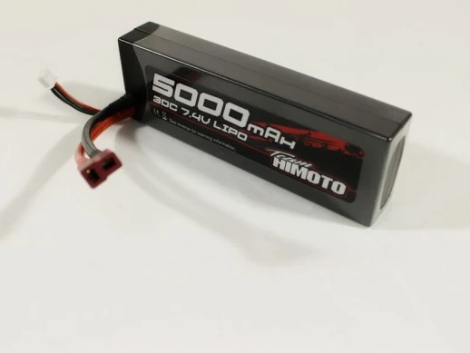 Аккумулятор Li-Po Himoto 5000mAh, 7,4V, 30C, T-plug