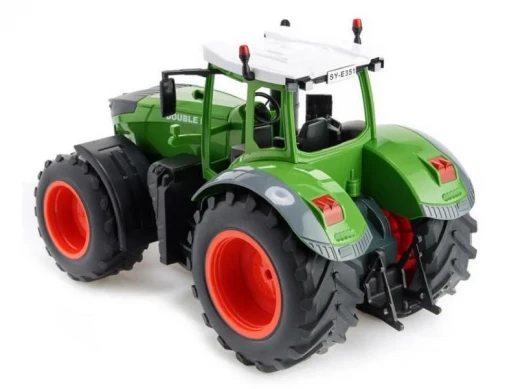 Р/У сельскохозяйственный трактор с прицепом Double Eagle 1:16