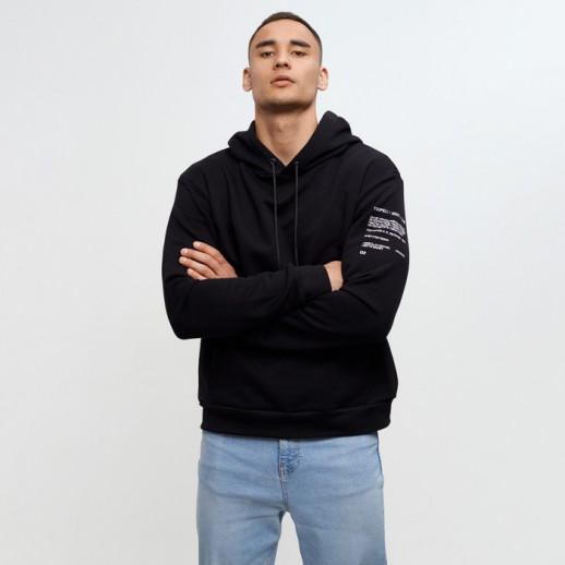 Худи мужское MINAKU "Решайся", цвет чёрный