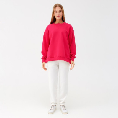 Костюм (свитшот, брюки) MINAKU: Casual Collection цвет фуксия