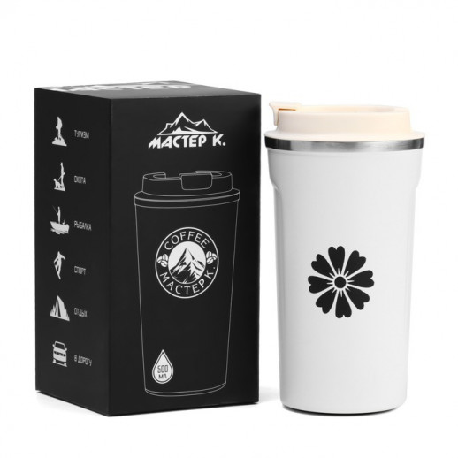Термокружка, 500 мл, Original "Мастер К. Ромашка", сохраняет тепло 10 ч