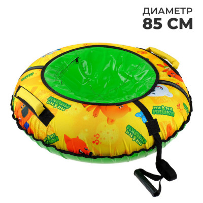 Тюбинг-ватрушка «Ми-ми-мишки», ТБ2-90/ММ, диаметр чехла 95 см