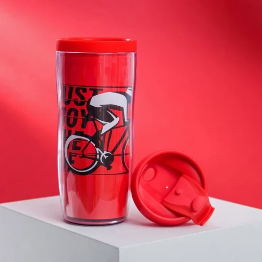 Термостакан со вставкой «Велоспорт», 350 мл, сохраняет тепло 2 ч