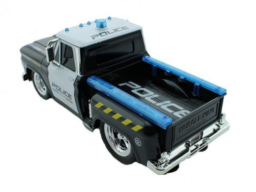 Р/У полицейский пикап из серии "Muscle Сar" 1/16 + свет + звук