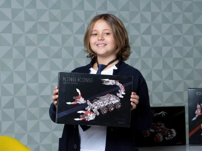 3D пазлы из пенокартона ТАНК СКОРПИОН (251 деталь)