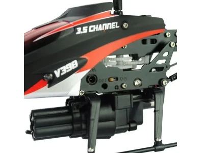 Р/У вертолет WLToys V398 IR RTF стреляет ракетами