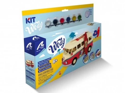 Сборная деревянная модель автомобиля Artesania Latina SURFERs VAN