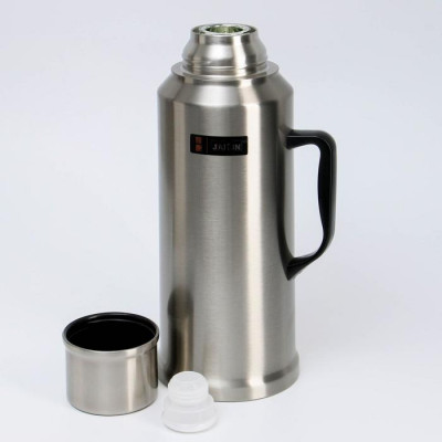 Термос 2 л, со стеклянной колбой, сохраняет тепло 6 ч, 38 х 17 см