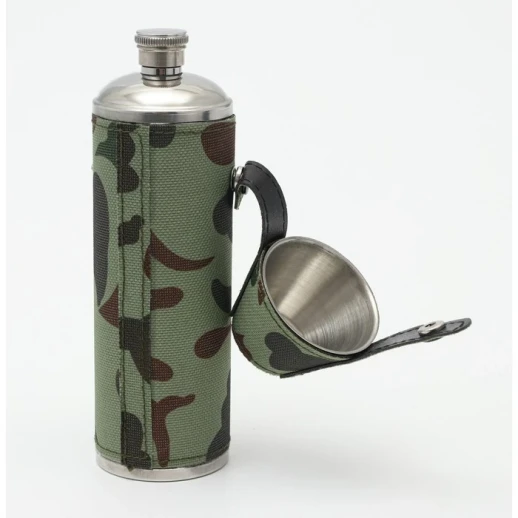 Фляжка, 300 мл, 10 oz, 2 стопки по 30 мл