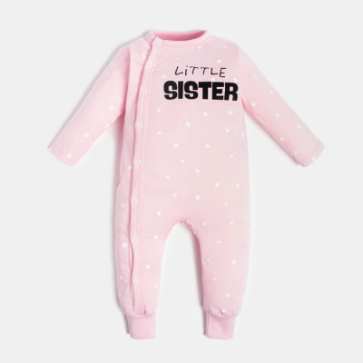 Комбинезон Крошка Я Sister, цвет розовый