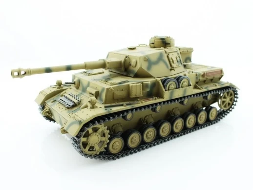 Р/У танк Taigen 1/16 Panzerkampfwagen IV Ausf.F2.Sd.Kfz (Германия) 2.4G, RTR, летний камуфляж