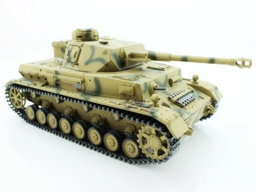 Р/У танк Taigen 1/16 Panzerkampfwagen IV Ausf.F2.Sd.Kfz (Германия) 2.4G, RTR, летний камуфляж