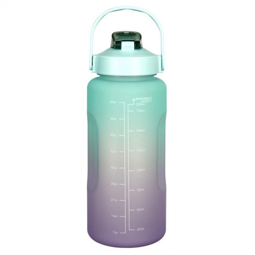 Бутылка для воды, 2 л, "Гран Виа", 30 х 11 см