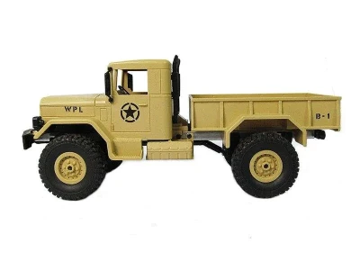 Р/У машина WPL военный грузовик (песочный) 1/16+акб 2.4G RTR