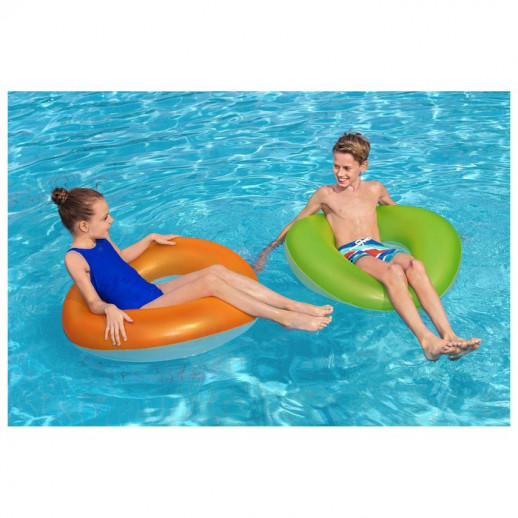 Круг надувной для плавания «Неоновый иней», d=91 см, от 10 лет, цвет МИКС, 36025 Bestway