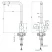 Смеситель GRANFEST GranFest GF-Z-5421 gray