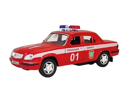 Машина Autotime "ГАЗ-31105 "ВОЛГА" пожарная охрана 1:43