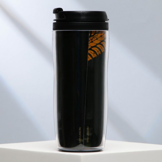 Термостакан со вставкой «Отвлекись от суеты», 350 мл