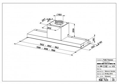 Встраиваемая в шкаф вытяжка Faber Faber IN-NOVA PREMIUM X A90