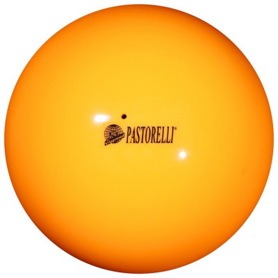 Мяч гимнастический Pastorelli New Generation FIG, 18 см, цвет цвет жёлтый флуоресцентный