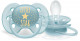 Пустышка ultra soft, Hello star, 6-18 мес, 1 шт, для мальчиков Philips Avent ultra soft SCF528/01