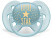 Пустышка ultra soft, Hello star, 6-18 мес, 1 шт, для мальчиков Philips Avent ultra soft SCF528/01