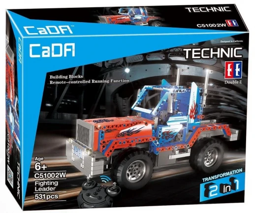 Р/У конструктор CaDA Technic грузовик / джип "Оптимус Прайм" (531 деталь)