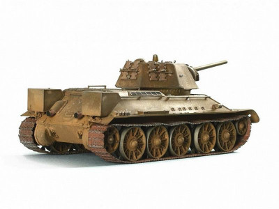 Сборная модель ZVEZDA Советский средний танк "Т-34/76"  обр. 1943г, подарочный набор, 1/35