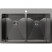 Кухонная мойка RIVELATO Rivelato Rinox 7450 2B PVD black