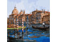 Картина по номерам 30Х30 КАНАЛЫ ВЕНЕЦИИ (20 цветов)