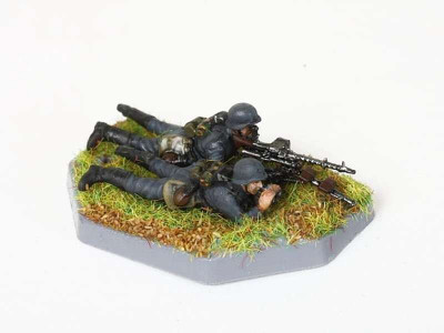 Сборные солдатики ZVEZDA Немецкий пулемет МГ-34 с расчётом 1939-42гг, 1/72